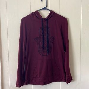 rue 21 hamsa hoodie